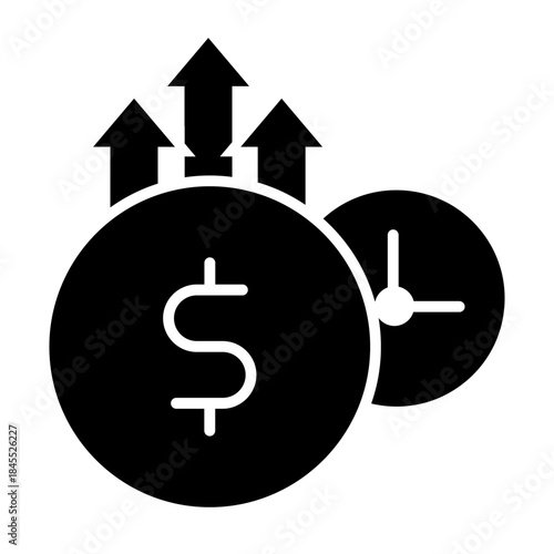 Sales management icon vector. Business process Illustration sign. Marketing symbol. sales team logo.