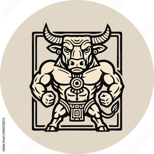 mascot hieroglif stronger bul...