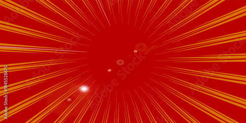 Pop art red yellow comics book cartoon magazine cover. Cartoon funny retro pattern strip mock up. halftone illustration. Vintage backdrop for comic superhero text, speech bubble, message.