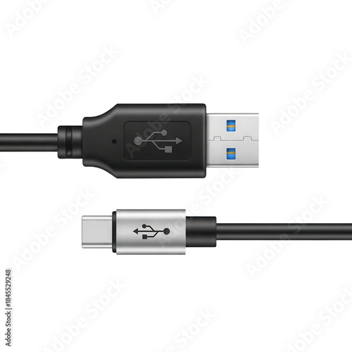 USB Cable Connectors USB Type C and USB 30 Cable