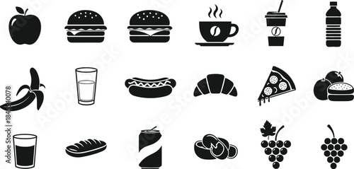 Food and drink icons