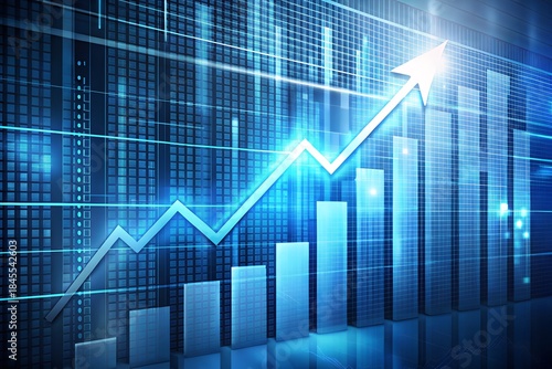 Wallpaper Mural Business Growth and Financial Success Concept Torontodigital.ca