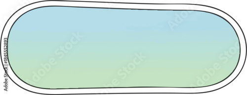 Elegant Button Design Gradient Rectangle with Rounded Corners