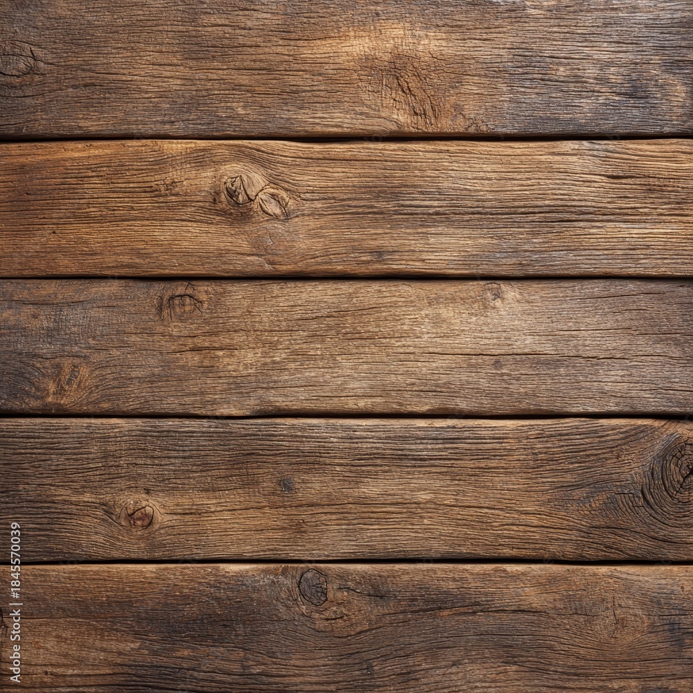 Fototapeta premium Rustic brown wood panel background texture nature inspired high-quality content textured environment close-up view for design