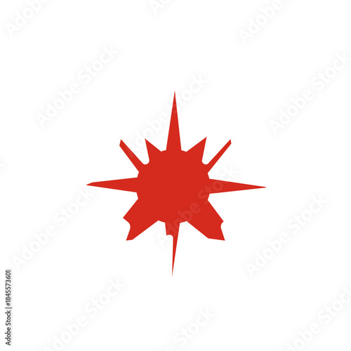 Canada Flag Star Light In Icon