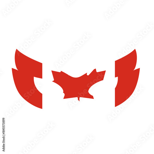Canada Flag Eyes Mask In Icon