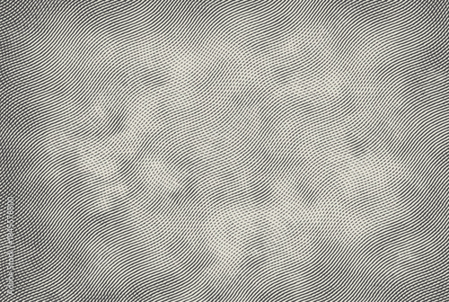 Vector vintage engraved background. Abstract pattern backdrop with lines waves forming soft wave etched texture.