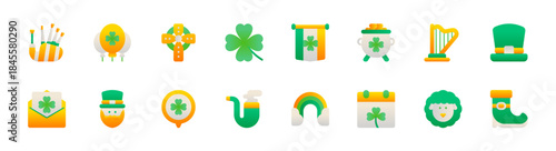 Set of Patrick's Day Icons