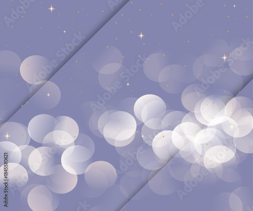 Abstract background with bokeh defocused light