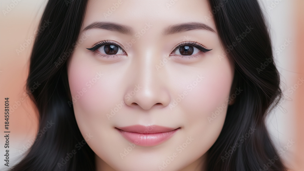Fototapeta premium Portrait of beauty skin.