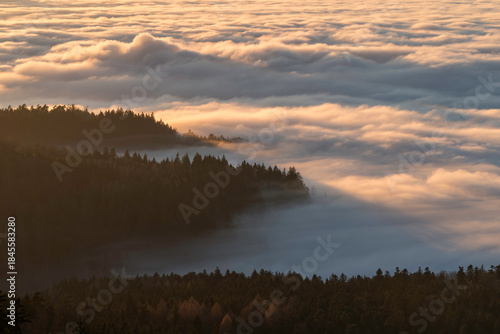 Photos Inversionwetterlage im Nordschwarzwald