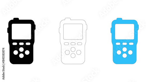 Handheld electronic measuring tool for precise digital measurement of physical values