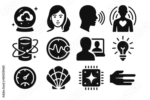 Beam calibration field dream icons presence icon anchor ai future vector harmony