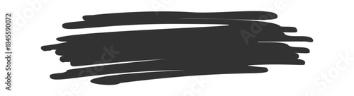 Hand drawn scribble messy blot