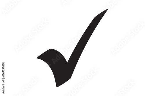 Free Download Green check mark icon vector isolated on transparent background - GFXLoad