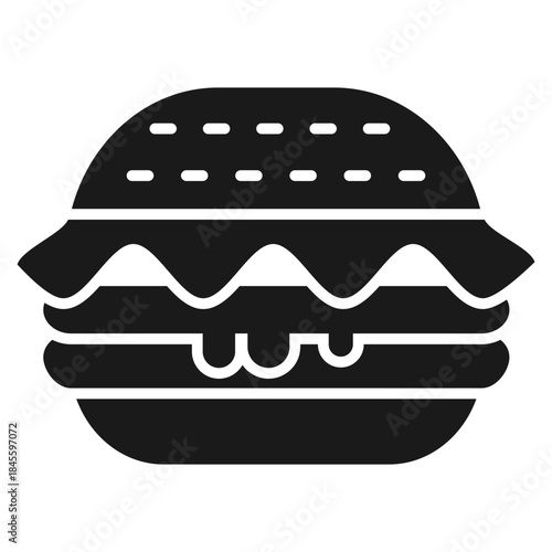 burger glyph icon