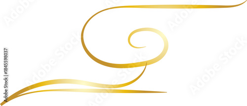 Chinese Cloud Line Art Decorative Ornament