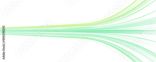 Futuristic glowing streaks rush through space. Smooth neon motion lines convey power and rapid movement. Abstract digital illustration perfect for speed, science and technology visuals.