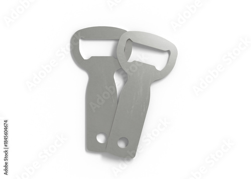 Bottle Opener Mockup for Branding Presentation