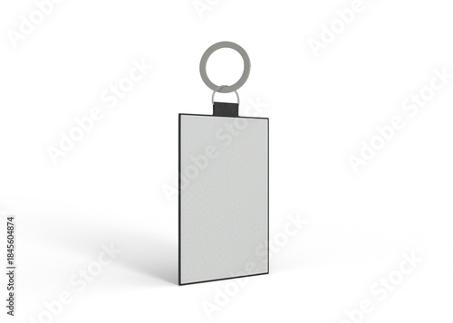 Keychain Tag Mockup
