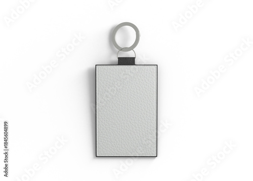 Minimal Keychain Tag Mockup