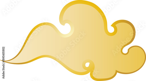 Chinese Cloud Line Art Decorative Ornament