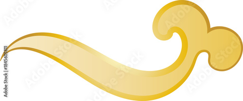 Chinese Cloud Line Art Decorative Ornament