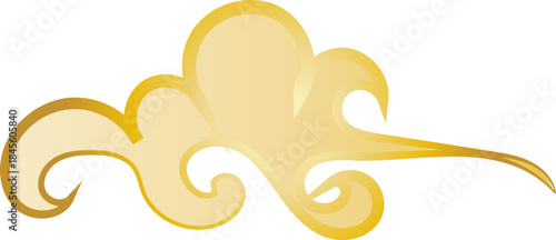 Chinese Cloud Line Art Decorative Ornament