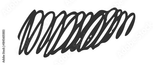 Curvy lines unfinished artistic element