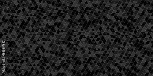 Abstract low polygon cubic black gray design. vector poly triangle texture geometric pattern triangular. geometric wall tile and metal cube background triangle wallpaper design.