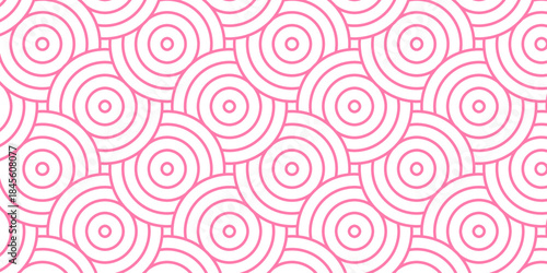 Vector minimal overlapping pink paper. overlap fabric floral ornament fashion. abstract pattern creative textile design. seamless diamond geometric tiles background.