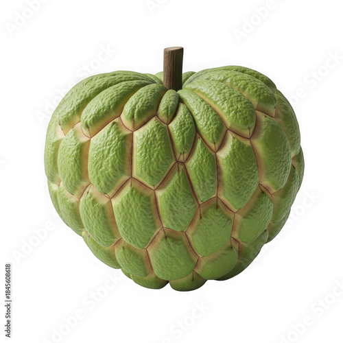 Custard apple isolated on transparent background