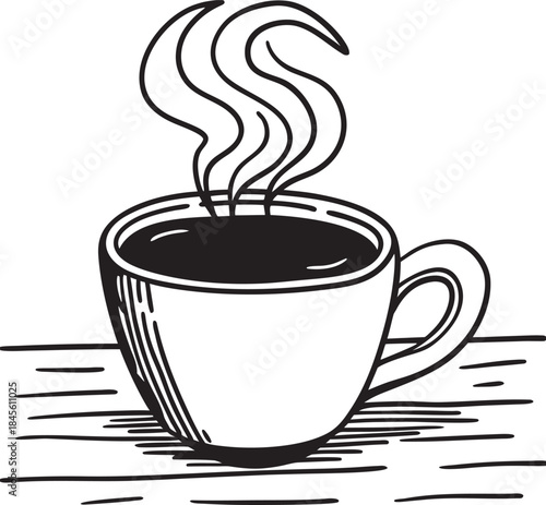 cup of coffee with a heart