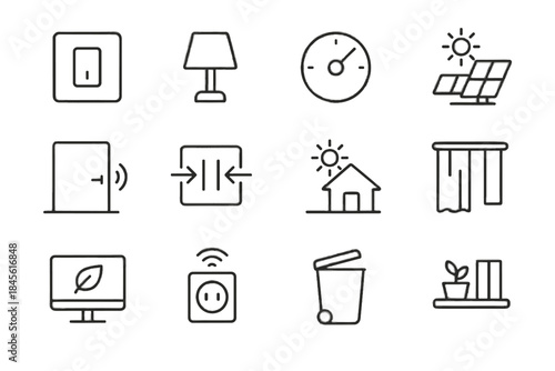 Station spot tiny vector icon home switch smart area minimal icons micro