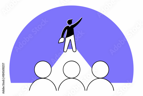 Couple and mother with child are family people symbol love illustration together