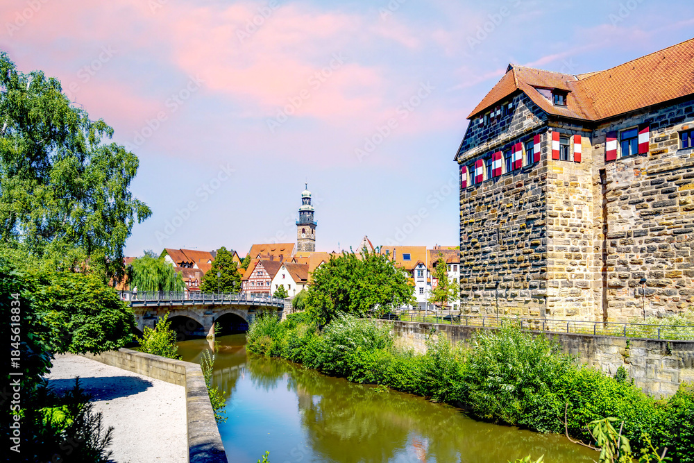 Fototapeta premium Altstadt, Lauf an der Pegnitz, Deutschland 