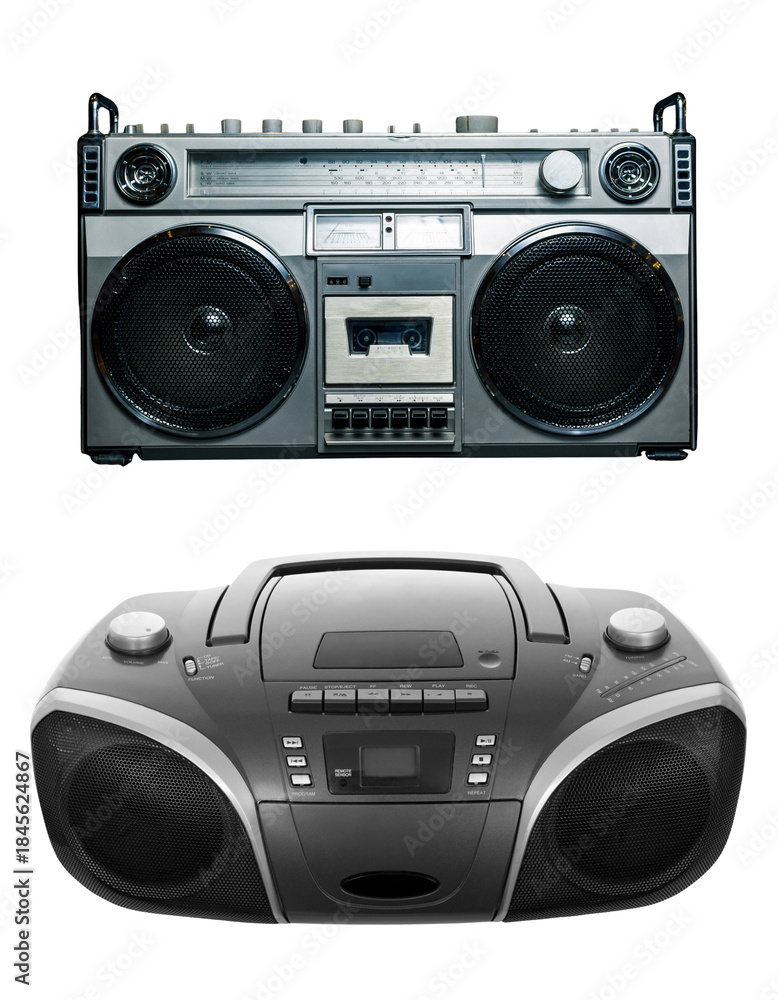 Fototapeta premium Vintage radio boombox