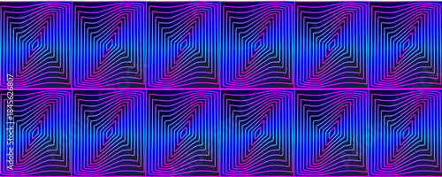 Abstract neon background, lines and waves lines and waves, futuristic science design texture