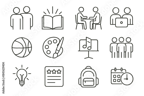 Mentorship mentor ball art icons shared vector open youth laptop icon stand