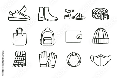 Sandal cork face scarf gloves band woven ankle icons sustainable fashion icon