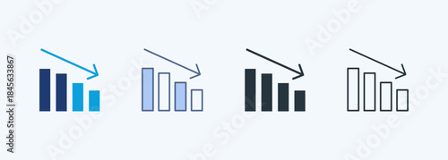 Reduction Multiple Style Icon Collection