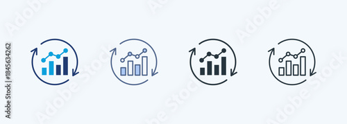 Continuous Improvement Multiple Style Icon Collection
