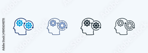 Critical Thinking Multiple Style Icon Collection