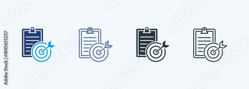 Goal Multiple Style Icon Collection