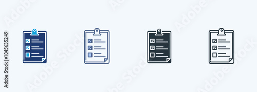 Plan Multiple Style Icon Collection