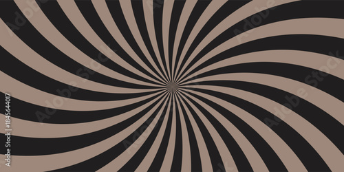 sunburst pattern background. Retro ray pattern background. Sharp black and white lines radiating towards a central point for a bold and dramatic effect