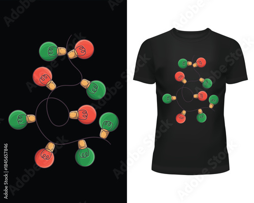 Christmas T-shirt Design, Christmas is the most wonderful time for you and your family