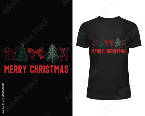 Christmas T-shirt Design, Christmas is the most wonderful time for you and your family