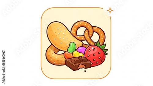 Sunny Cloud Weather Forecast Icon. Bright day symbol with a cumulus cloud and radiant sun, perfect for weather apps, climate reports, and environmental graphics.