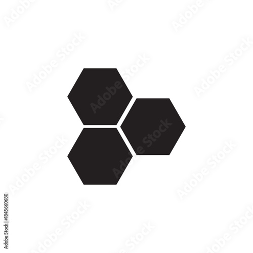 bee honeycomb icon set. Honey comb cartoon. Natural food. honeycomb pattern. Honey symbol. Beehive sign